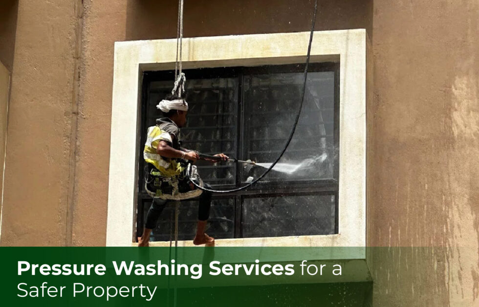 Pressure Washing Services for a Safer Property